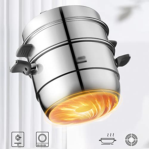 Marmite à vapeur en acier composite pour une cuisine saine de qualité - 6