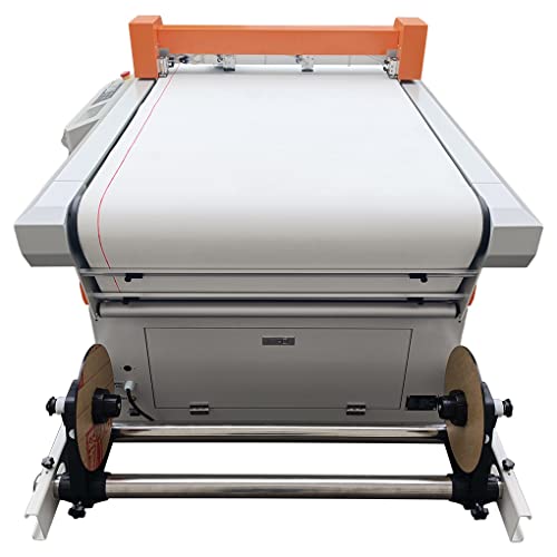 30" x 36" Auto Fed Flatbed Digital Cutter Roll Cutter for DTF/UV DTF Printing Film, AC 110V, 60Hz