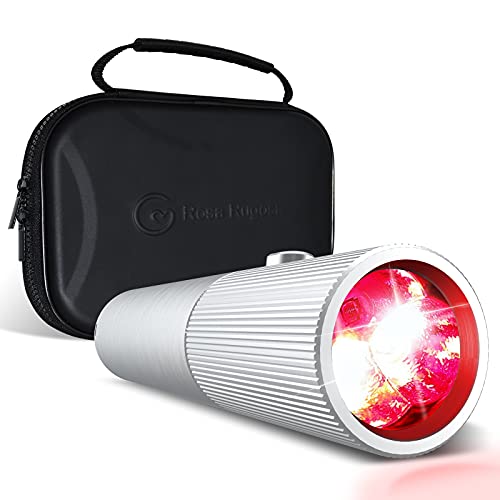 ROSA RUGOSA Red Light Therapy Device - 3 wavelengths [630/660/850nm] Pain Relief Therapy Device for Joint and Muscle Pain