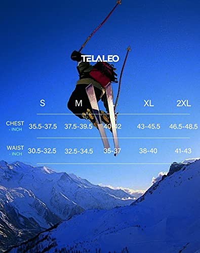 Telaleo 4 Pack Men'S Thermal Compression Shirt Long Sleeve Athletic Base Layer Top Winter Cold Gear Workout Running Hunting 2Xl thumb #6