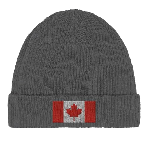 Bonnet coton motif Canada doux et thermo-régulateur