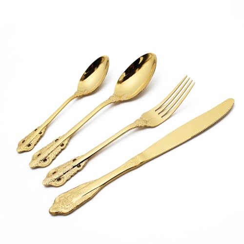 Set Cuchillos Cocina 4 Piezas Acero Inox miniatura 6
