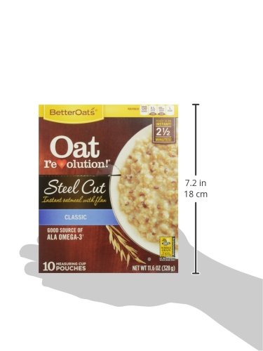 Avena Steel Cut Classic MOM Brands Better Oats Revolution 11.6 oz miniatura 5