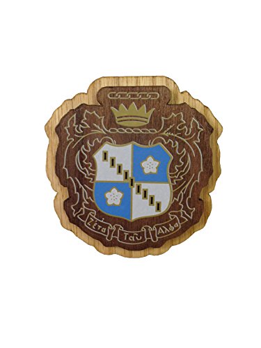 Zeta Tau Alpha ZTA Double Raised Wood Crest 3.5 Paddle Accessory Zeta Tau Alpha ZTA Double Raised Wood Crest 3.5" Paddle Accessory