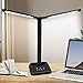 Produktbild Doppelkopf-LED-Schreibtischlampe, Klavierlampe,Augenschonende Doppelschwenkarm-Tischlampen, Leseleuchte, Pianoleuchte,Lampe mit 5 Stufen Dimmung und 5 Farben für Haus, Büro, Schlafzimmer