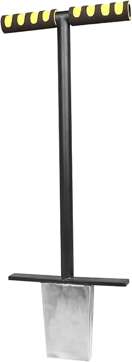 Golf Soil Probe, Professional Stainless Steel Core Sampler with T-Handle and Chamfered Tip, Durable Soil Sampler for Lawn, Garden, Farm and Golf Course Sampling