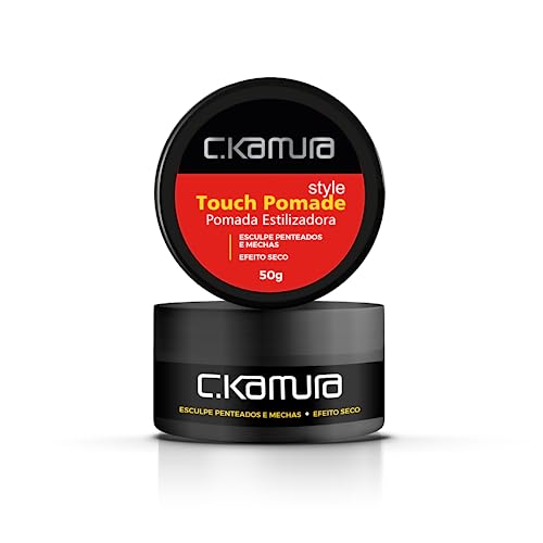 Touch Pomade Ckamura Style - Pomada Matte Efeito Seco 50g