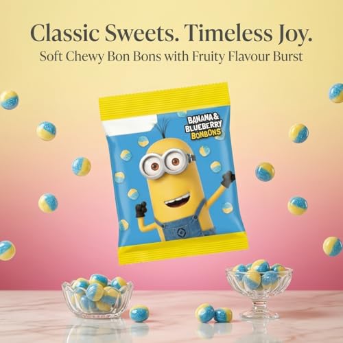 Bristow's Bon Bons Banana y Frambuesa 90g miniatura 2