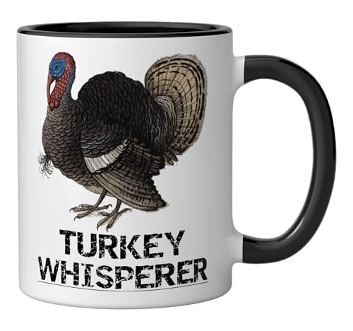 Mug cerámico 11 onzas diseño divertido blanco y negro miniatura 2