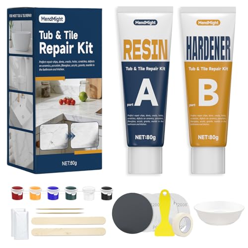 MendMight Tile & Bathtub Repair Kit (6-Color)