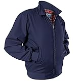 PFLEGELEICHT - Die Harrington Jacket ist dabei besonders Pflegeleicht und ist durch ihre Materialzusammensetzung leicht, bedingt wasserabweisend und bügelfrei.