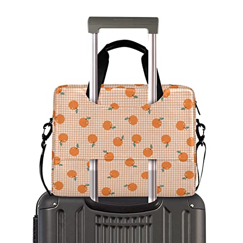 Bolsa de mensajero de 15.6'' con flor de cerezo acuarela impermeable 3