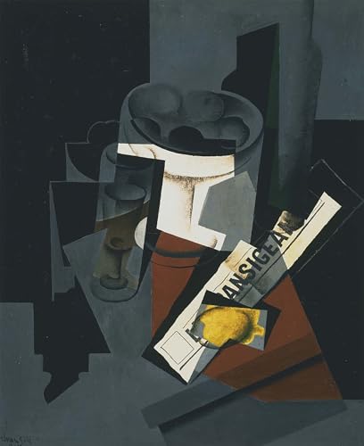 Cuadro moderno Juan Gris 60x90cm, lienzo decorativo para paredes de salón