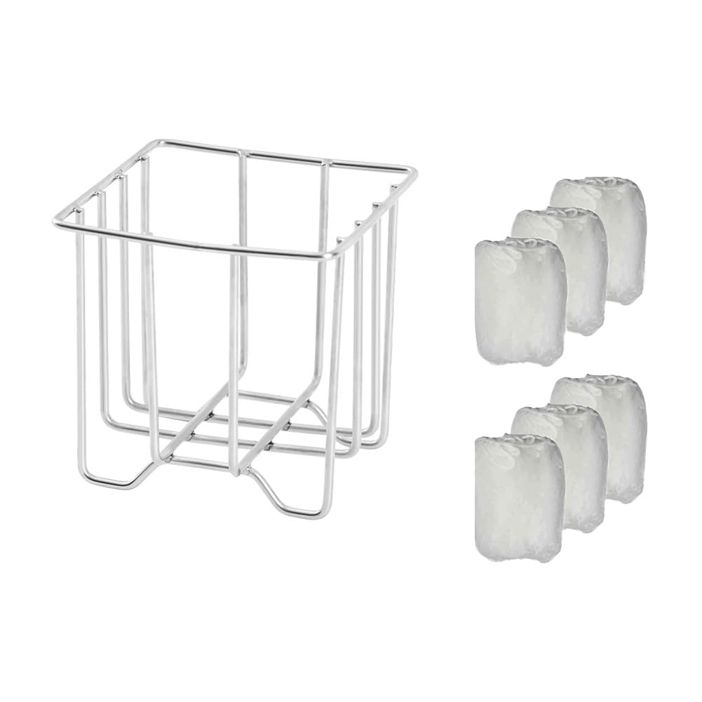 Mskidand Kitchen Sink Drain Strainer Basket With Sink Basket Holder And 300Sink Strainer Net Bags Mesh Sink Strainers For Kitchen