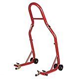 bequille atelier harley SUPPORT EN V : Compatible avec les motos équipées de diabolos ; serrage par vis pour un ajustement sécurisé.