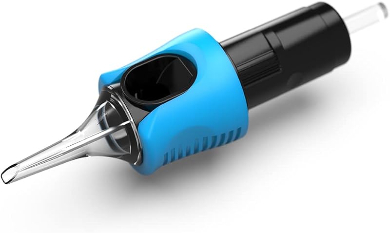 Agulhas Cartucho para Tatuagem STIGMA Finger Ledge #10 (3RL) Round Liner 0,3 mm Bugpin X-Taper com Membrana para Máquina Rotativa EN05-FG-16-1003RL — 16 unidades