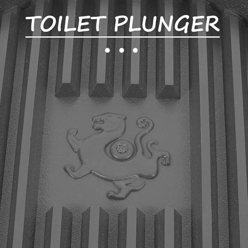 ABOOFAN Toilet Plunger Drip Catcher Tray 2pcs Set, Cement Gray Plunger Storage Mat with Drying Base for Bathroom Toilet Accessories - Image 7