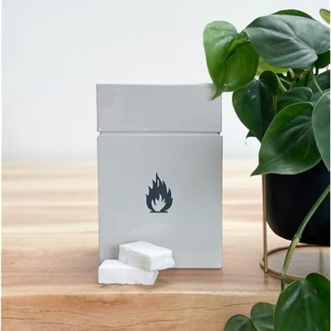 Loft 1850 Firelighter Box, Chalk, 13.5 x 20 x 9 cm Cover