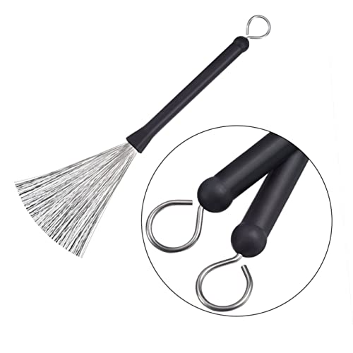 Set de Baquetas con Cepillos de Alambre para Percusión miniatura 3