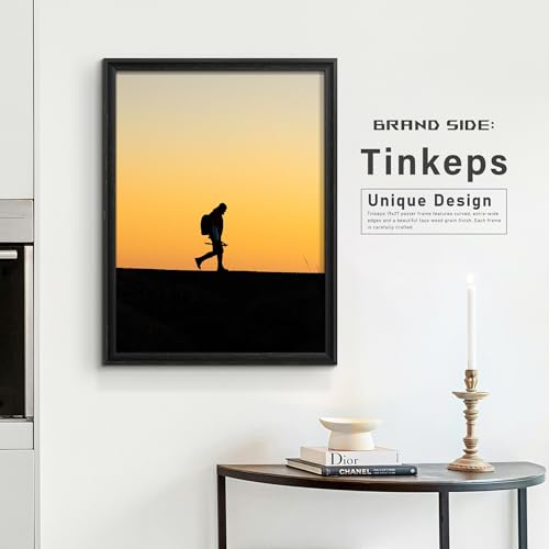 Image of 20x27 Frame for Puzzle Black- Hang Horizontally or Vertically, Perfect 20x27 Picture Frame for Art, Photos, Crafts & Memorabilia