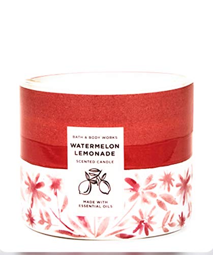 Bath and Body Works 14.5 Oz 3 Wick Candle Watermelon Lemonade