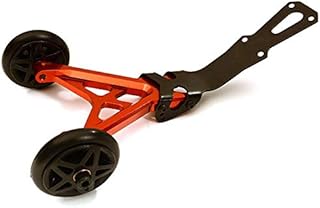 Integy RC Model Hop-ups C28675RED Billet Machined Wheelie Bar Set for Traxxas 1/10 Stampede 4X4