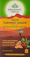 Organic India Turmeric Ginger Tulsi Tea 25 Teabags