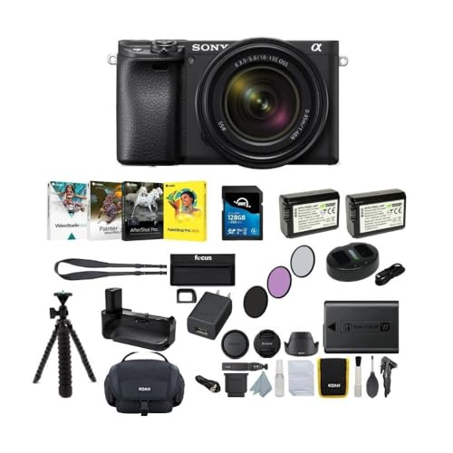Amazon | Sony Alpha a6400 ミラーレス一眼カメラ 18-135mmレンズ