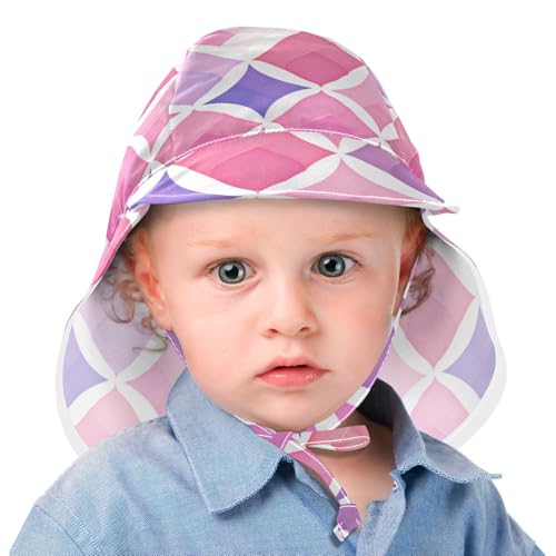 Baby Beach Hat Toddler Boy Beach Caps Girls UPF 50+ Protection Adjustable Traveling Swim Hat2