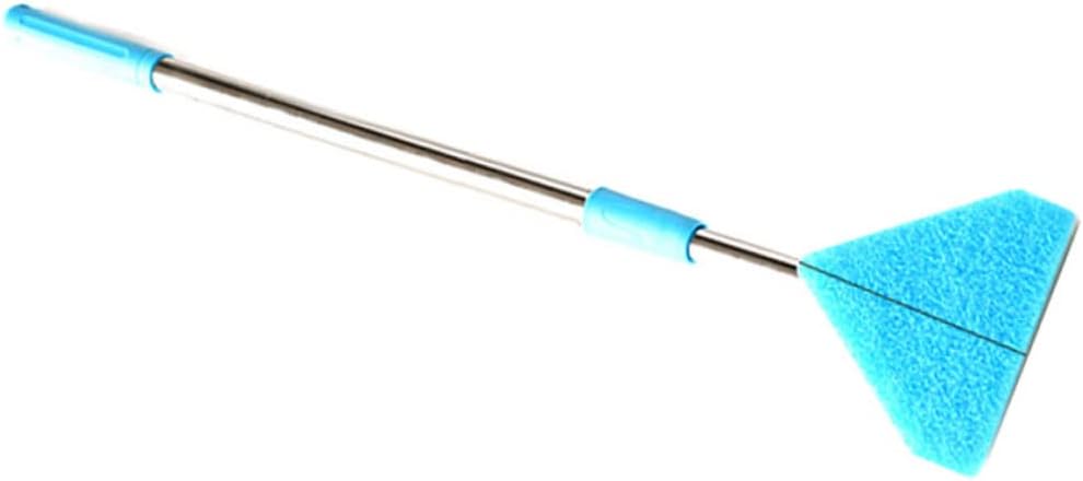 BESPORTBLE Flexible Telescopic Brush for Aquarium Cleaning Fish Tank Brush Stainless Steel Handle