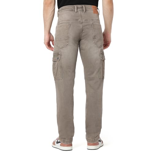 Image of Spykar Men's Rover Regular Fit Mid Rise Casual Jeans