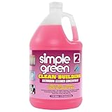 Simple Green 11101CT Clean Building Bathroom Cleaner Concentrate, Unscented, 1gal Bottle