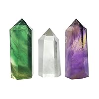 Amazon.co.jp: ヒーラーの天然石パワーストーン水晶ヒーリングワンド三