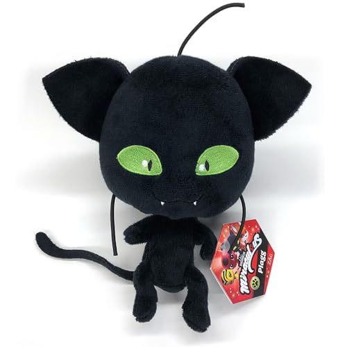 Bandai Miraculous Peluche Kwami Toute Douce 15 cm Nooroo Licence Officielle Miraculous Peluche Kwami Papillon Nooroo P50700 - vue 9