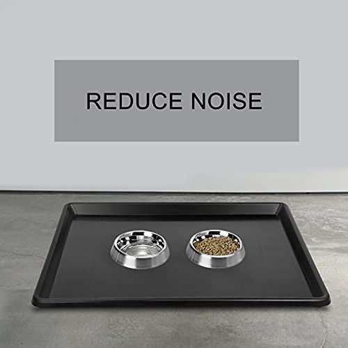Confote 1 Piece 35.5inch Replacement Pan for Dog Crate Pans Plastic Bottom Pan Multi-Purpose Boot Mat Tray Indoor Outdoor Waterproof Shoe Tray Floor Protection, Dog and Cat Food Bowls - Thumbnail 3