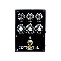 Foxgear – SEXYDRIVE MKII – GURUS – Pédale d’overdrive pour guitare - Les Beatles, Paul McCartney, John Lennon, RIngo Starr, George Harrison