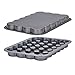 Baker's Advantage 5176850 Fillables 2-Piece Non-Stick Sheet Cake Pan, Set of 1, Gray