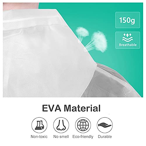 Image of Rain Poncho Raincoats for Adult Reusable - 2-5 Pack EVA Waterproof Rain Coat with Hood, Rain Gear for Men Women