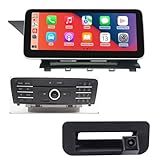 10.3" Android Auto Radio GPS Navigator Navigation Carplay Fit for Mercedes-Benz GLK-Klasse X204 GLK350 GLK320 GLK300 GLK280 GLK250 GLK220 GLK200 CDi 4matic+Auto Trunk Handle Kamera