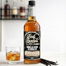 BEST REGARDS Vanilla Bean Bourbon Alternative | Non-Alcoholic | The Worlds Leading Developer of Non-Alcoholic Spirits, Liqueurs & Mocktails | 25.4 FL OZ 750 ML