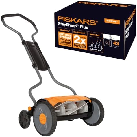 Fiskars Cortacésped manual