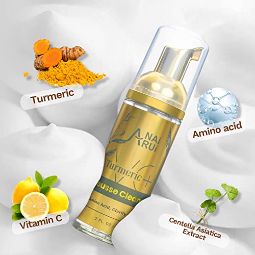 Anai Rui Turmeric Skincare Set, Turmeric Vitamin C Clay Mask, Foaming Facial Cleanser, And Turmeric Facial Oil, For Acne-Prone And Dark Spots, Reveal Radiant Skin #TOP7