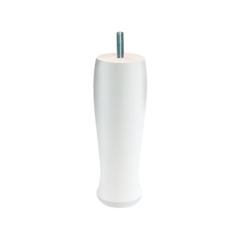 MARGOT 3700527865300 Futura - Set di 4 Piedini per Rete, Altezza 17 cm, Colore: Bianco