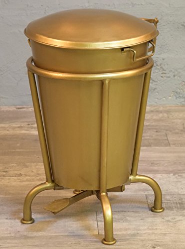 Sln701B Wastebasket, 13 Gallon, Brass