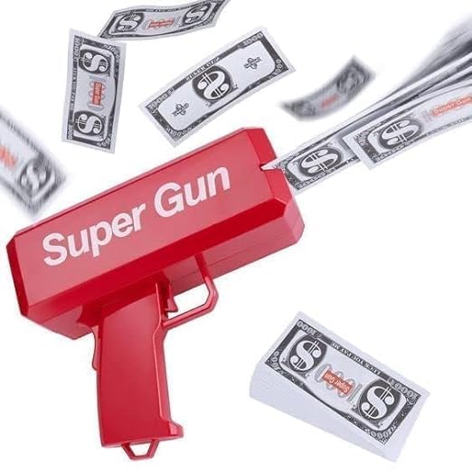 Golden Key Money Gun Machine l Supreme Cash Gun Toy for Punjabi Wedding and Parties (Red) (B0CW1N6Q5C) Amazon Price History, Amazon Price Tracker