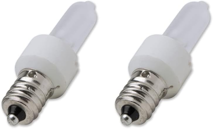Replacement for Bulbrite KX40/E12 40W KX-2000 Krypton/Xenon T3-40W Incandescent Xenon E12 Krypton Light Bulbs - KX40FR/E12 Dimmable T3 with Candelabra Screw Base - Frosted - 120V - 2 Pack