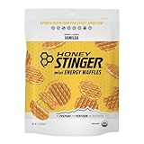 Honey Stinger Organic Mini Vanilla Waffles, Energy Stroopwafel for Exercise, Endurance and Performance, Sports Nutrition for Home & Gym, Pre and Post Workout, 1 Bag, 5.3 Ounce