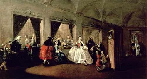 Tableaux Graffiti Art Mural Francesco Guardi San Zaccaria Impression Moderne 60x90cm