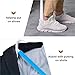 Abaodam One Dressing Aid Stick with Shoehorn for Elderly Disabled and Pregnant Women Abs Material Convenient Sock and Shoe Remover for Seniors Independent Dressing Assistance