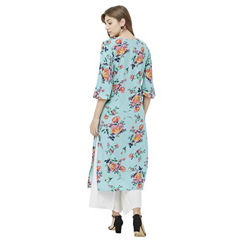 Image of ANNI DESIGNER Women's Crepe Printed Invalid ASIN Saree